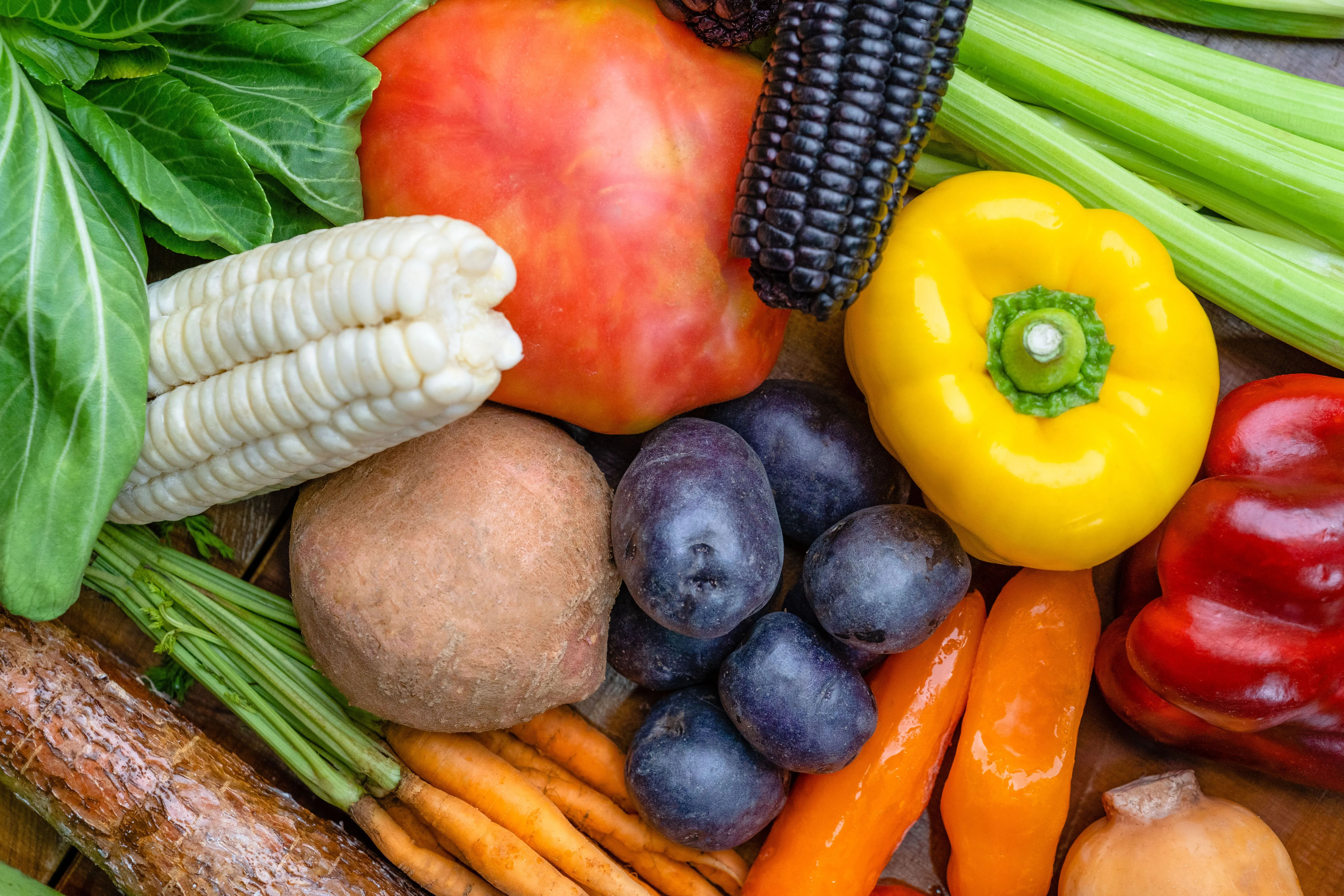 Fresh produce at a local grocery